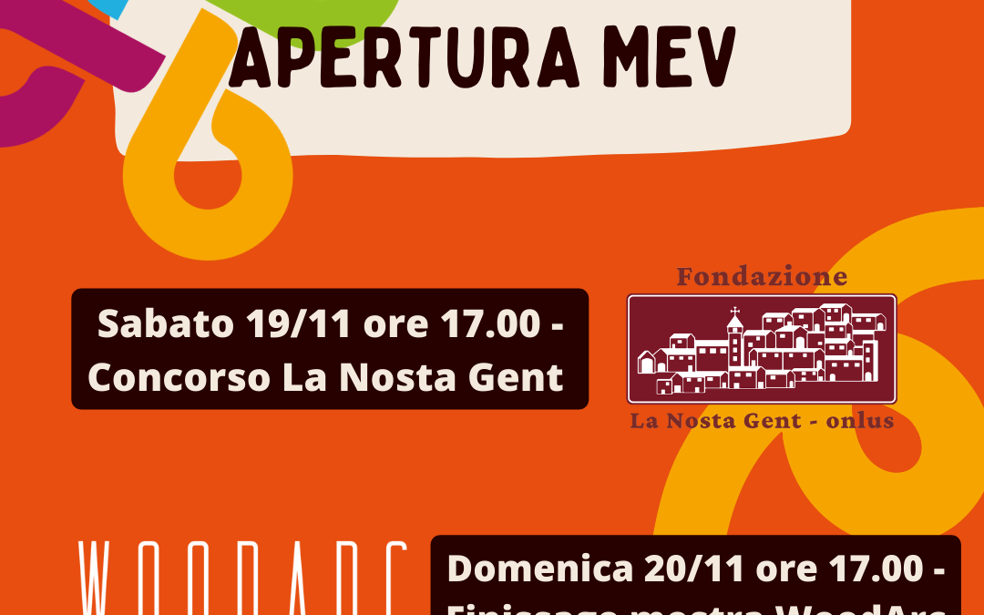 19-20/11/2022  ULTIMO FINE SETTIMANA: gli eventi