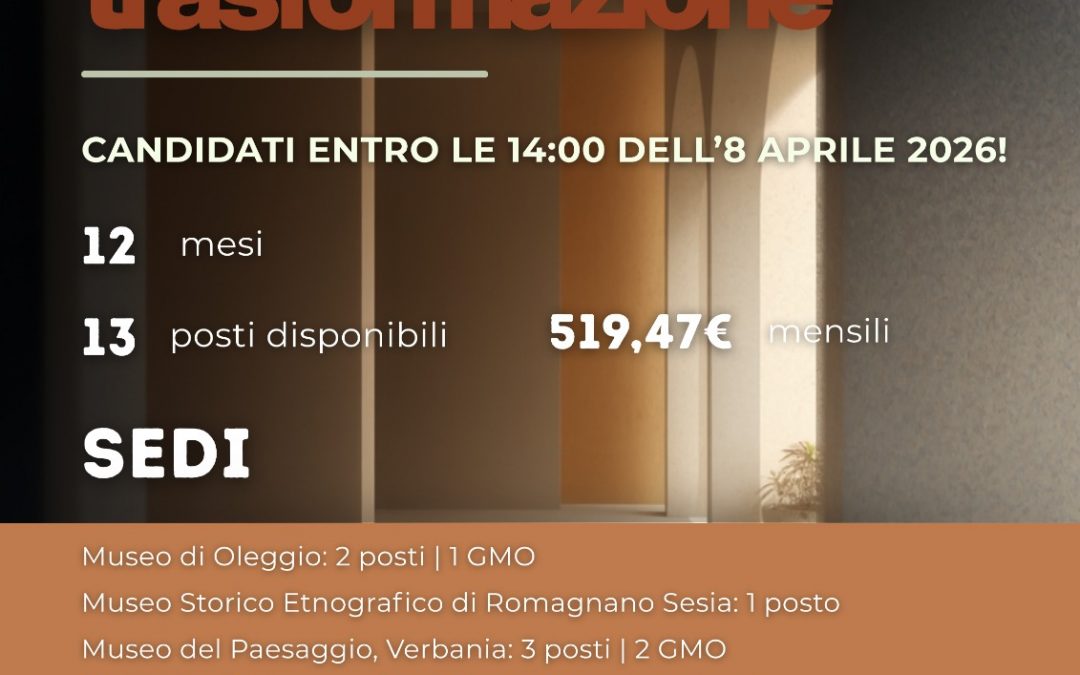 Bando Servizio Civile Universale 2026