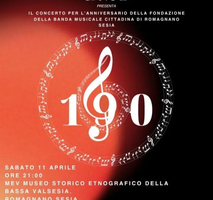 190° anniversario della Banda Musicale Cittadina di Romagnano